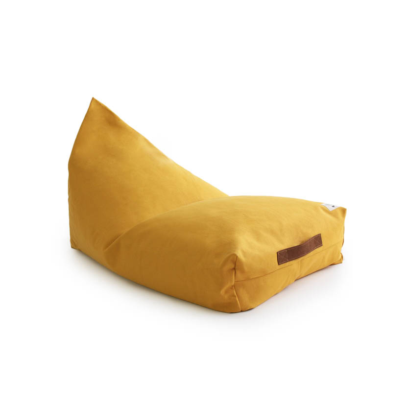 niet soep picknick Nobodinoz zitzak Oasis Farniente Yellow - Designed For Kids