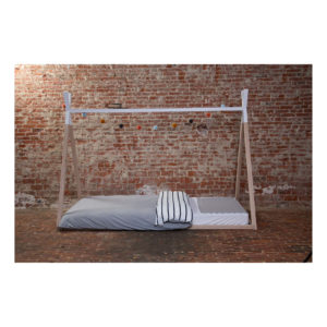 childhome tipi bed naturel wit 90 x 200 cm sfeer 2