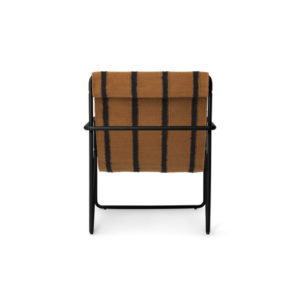 Ferm Living Desert chair black stripe achter