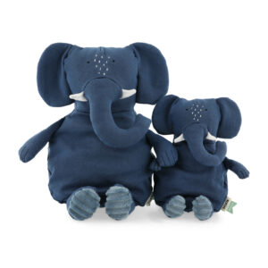 Trixie knuffel olifant groot en klein samen