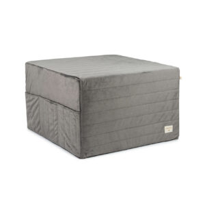 Nobodinoz sleepover mattress slate grey