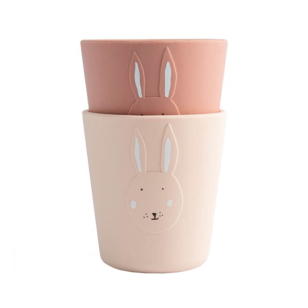 trixie siliconen beker Ms Rabbit 2 pack