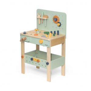 trixie wooden workbench with accessories