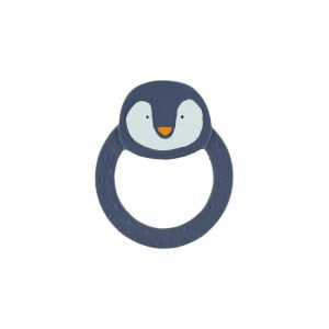 trixie rubberen bijtring mr penguin