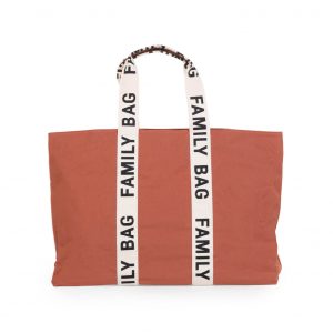 Childhome family bag canvas terracotta