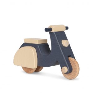 konges slojd mini houten blauwe scooter fsc