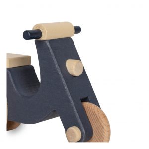 konges slojd mini houten blauwe scooter fsc detail