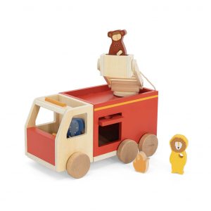 trixie houten brandweerwagen 4