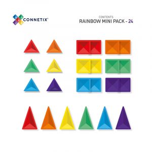 connetix rainbox mini pack inhoud