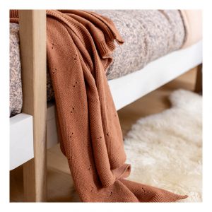 trixie knitted blanket canyon sfeer